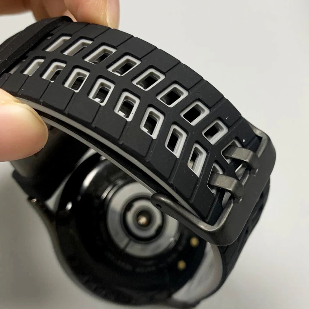 22mm 실리콘 소프트 스트랩 후아미 AMAZFIT BIP 6 5 BALANCE 2 GTR 4 3 2 2E 치타 프로 팔찌 가민 베뉴 4 45mm 스포츠 밴드용