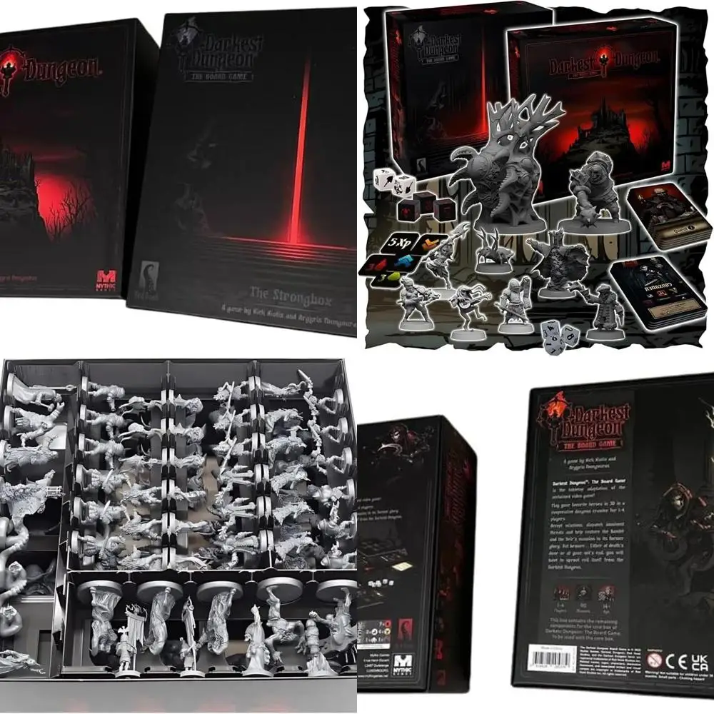 

Mythic Games' Darkest Dungeon Board Game: 1-4 Players, 90-120 Min Playtime, Ideal for Teens & Adults 14+