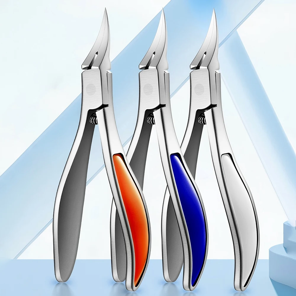 

Pc Nail Clippers Trimmers Stainless Steel Nail Groove Scissors Eagle Beak Dead Skin Remover Pedicure Foot Care Tool Wholesale