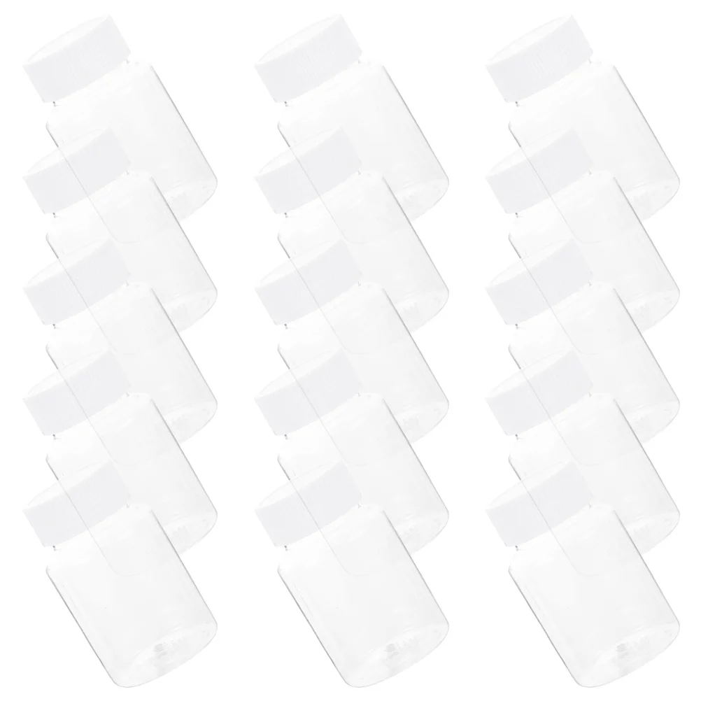 40 stuks plastic reisgeneeskundecontainer kleine draagbare pilfles organizer mini-etui voor buiten kamperen wandelen picknick