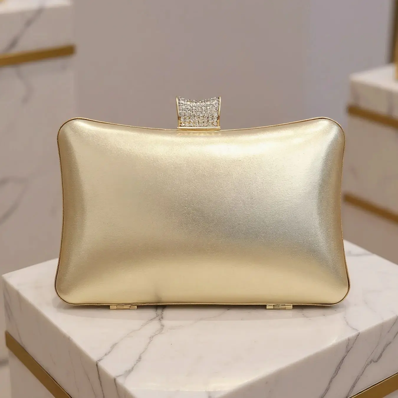 Women Evening Bags Rhinestones Small Day Clutch Shoulder Chain Ball Design Party Wedding Handbags For Female Purse