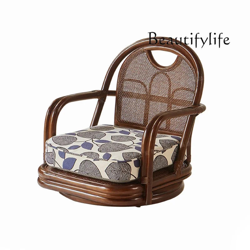 

Japanese-style small tea chair armrest backrest designer simple household light luxury high-end creative leisure