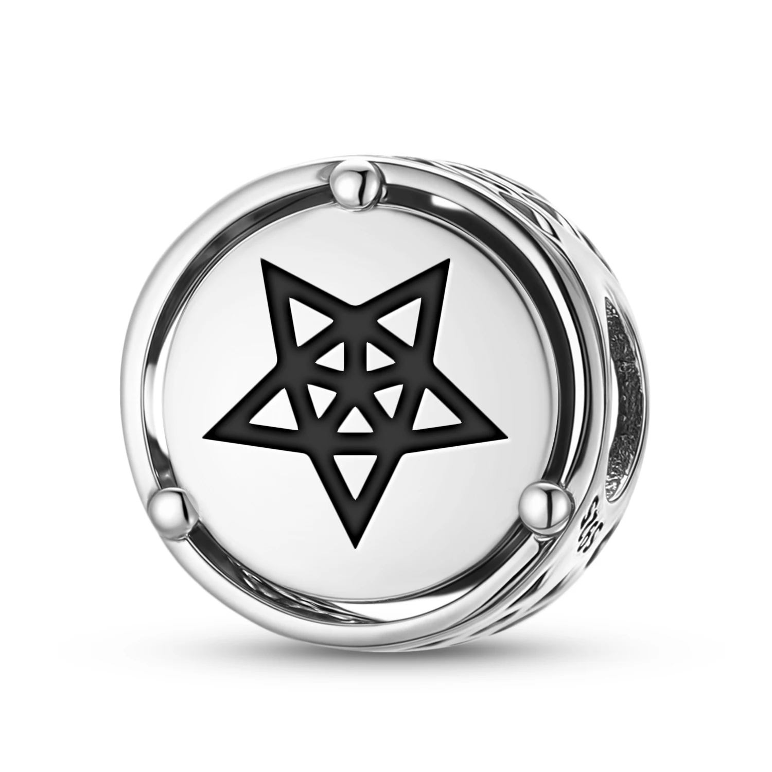 

Sacred Geometry Platonic Archimedean Solids 925 Sterling Silver Symbol Charm Fit Original Bracelet Diy Jewelry Accessories