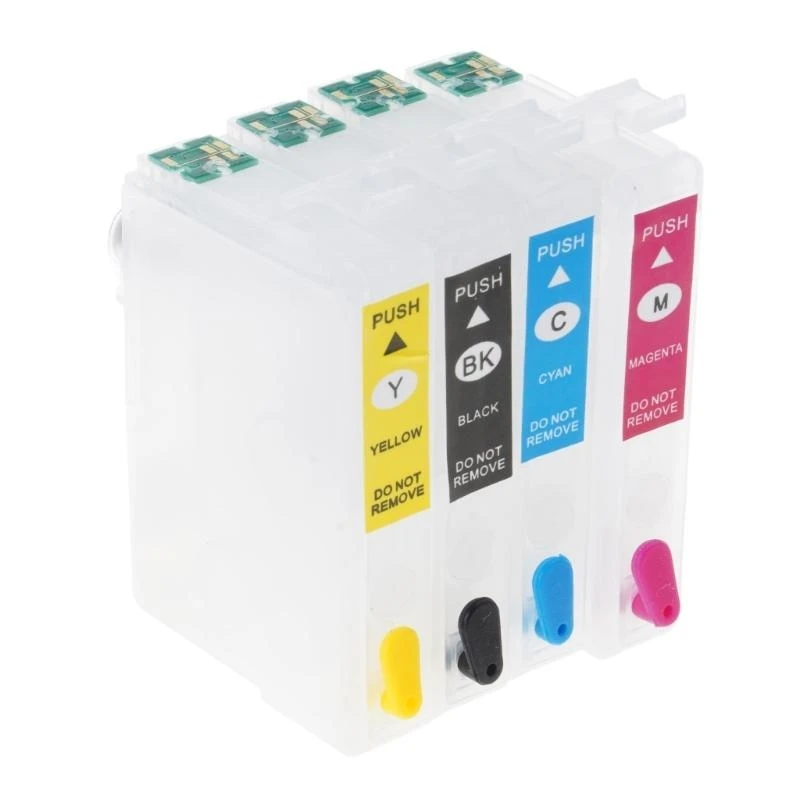 

J0MB 1SET 604XL Пустые чернильные картриджи с сбросом чипа для XP-4205 2910 2930 пусто