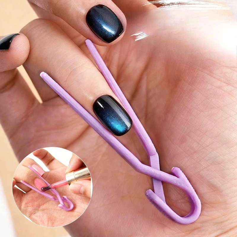 8/16pcs nail art shaping clips,anti-slip color-mixing nail art protection clips, nail tools that prevent paint from spilling out