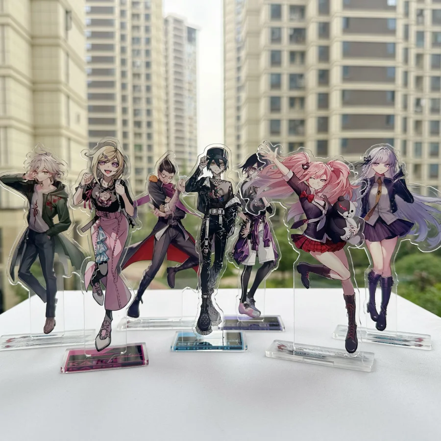 Classic anime Danganronpa V3 Killing Harmony Acrylic Stand Model Plate Decoration Originality Desk Figure Display Fans Gifts