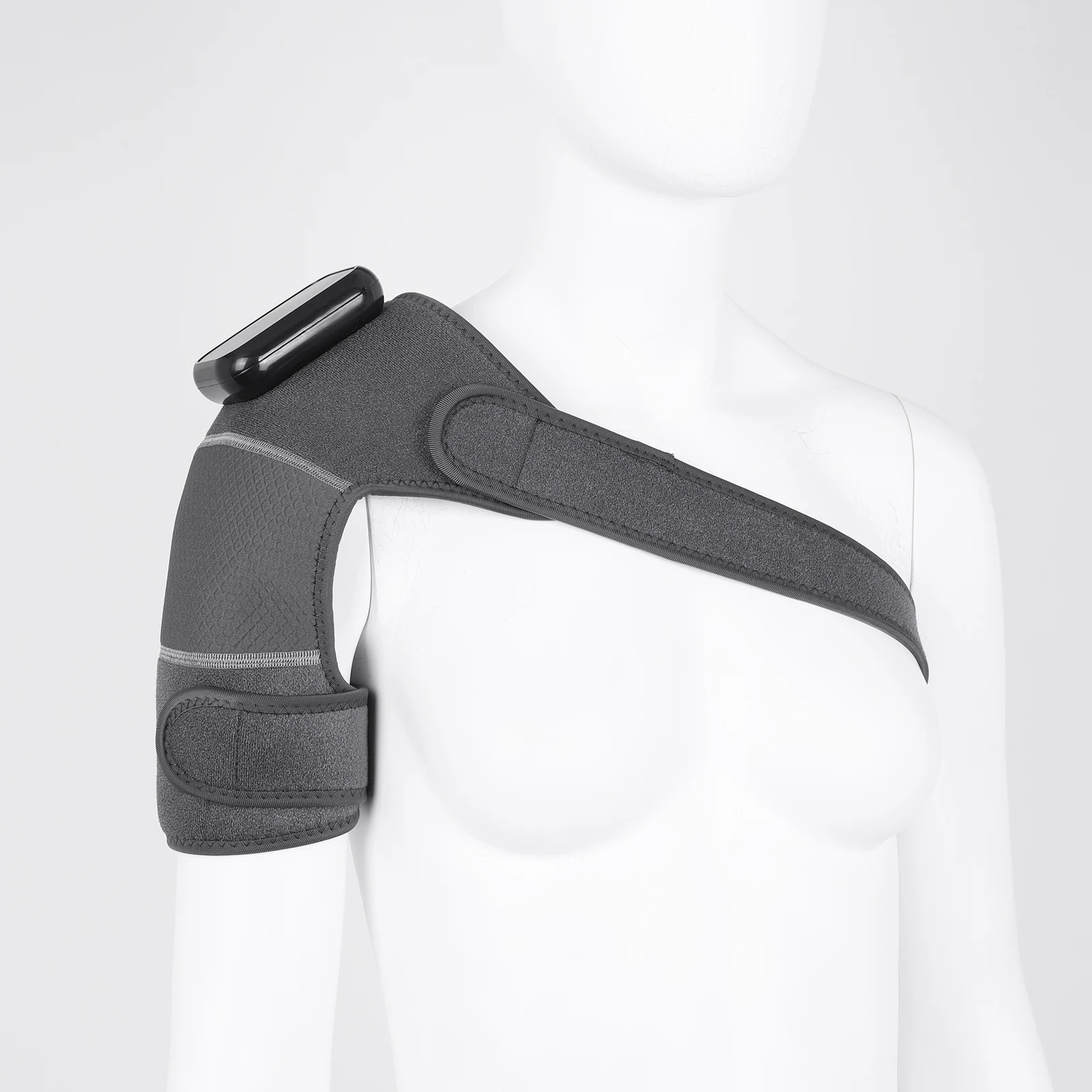 

Vibration Heated Knee Massager Knee Massager 3 Adjustable Mode Shoulder Brace Heated Knee Pad Best Gift for A Comforting Massage