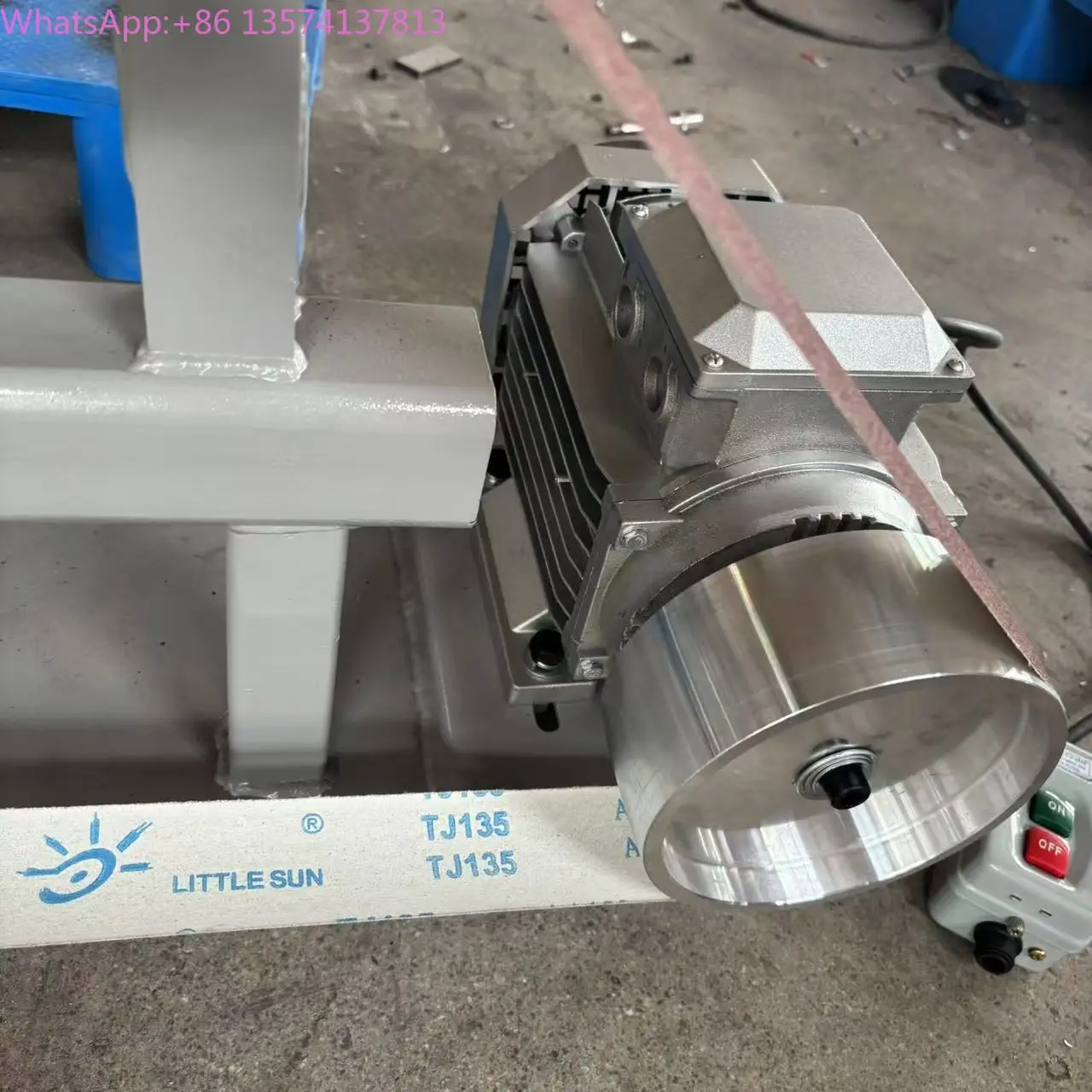 

Multifunctional Vertical and Horizontal Sanding Belt Sander Grinder Machine Knife Making Metal Hardware Grinding Manual Machine