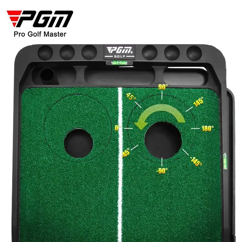 PGM Golf Putting Mat Mini Golf Putting Green Fairway Golf Putter Trainer Indoor Adjustable Putter Carpet Practice TL010