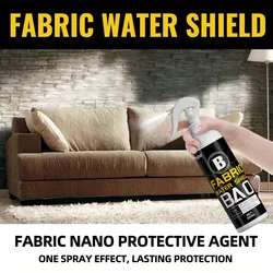 1pc Fabric Shield Spray - Waterproof & Stain-Resistant, Nano Technology for Long-Lasting Protection of Clothing and Home Decor