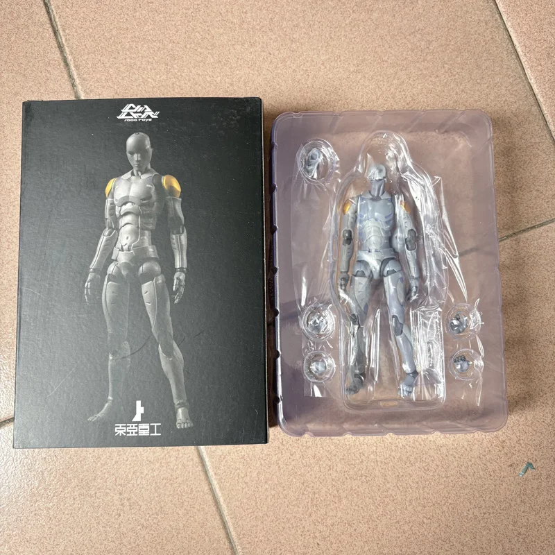 

1000Toys 1/12 Scale Collectible Figure Heavy Industries Synthetic Human Men Testing Robots Body 6Inch Men Soldier Action Figure