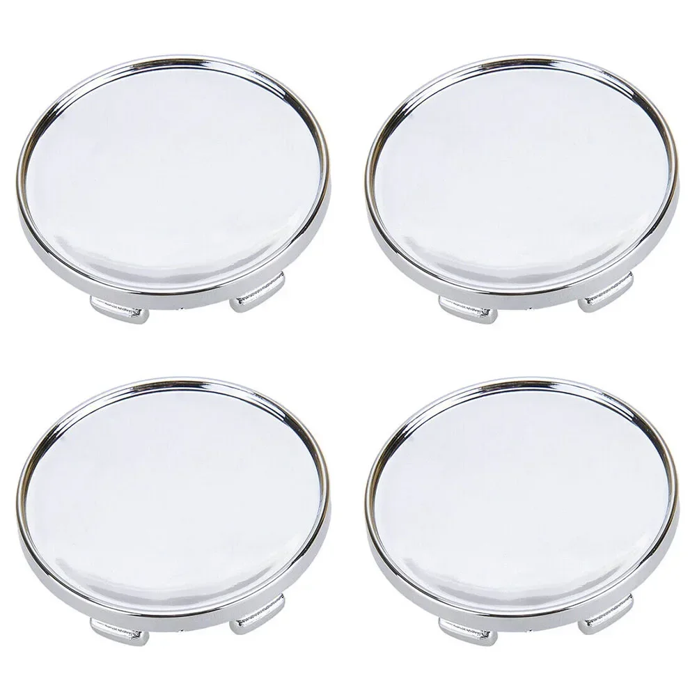 Enhance Your Vehicle\'s Look With 54mm Dia Wheel Hub Cap Cover, Set Of 4, Easy To Install, Compatible With Most Cars