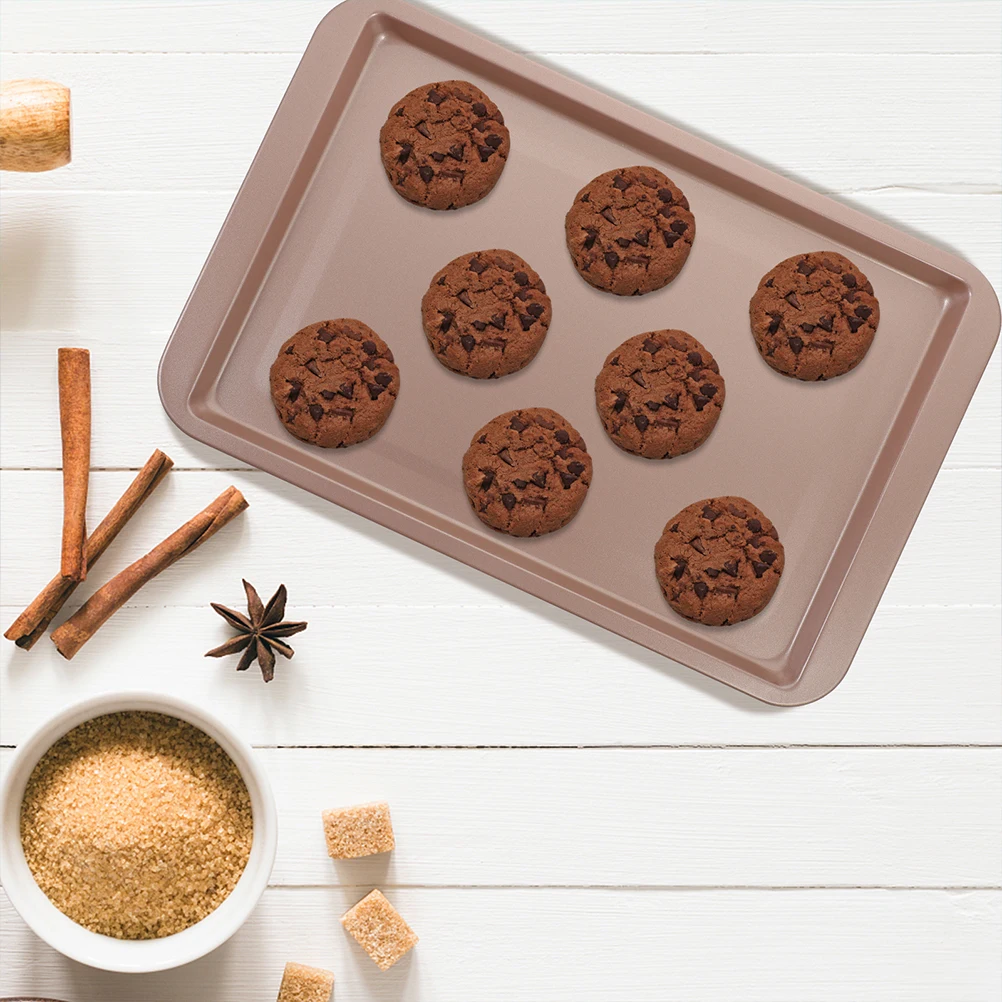 

Nonstick Baking Tray Square Cake Dish Grilled Cookie Mold Food Supplies Cheese Carbon Steel Large Oven Sheets