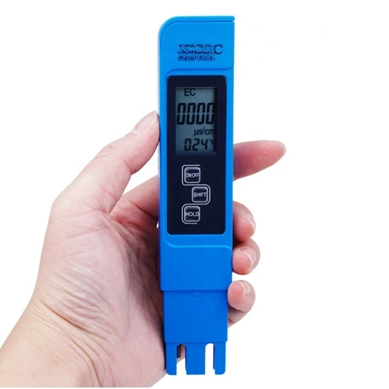 

Цифровой измеритель температуры TDS EC Meter Функция инструмента для измерения воды 3 в 1 Тестер питьевой воды