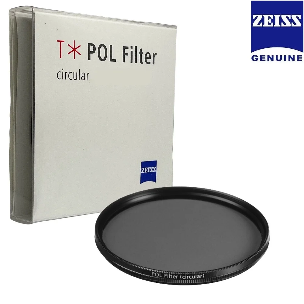 Carl Zeiss T * POL Filter polarisasi Lens (bundar) Polarizer multi-lapisan untuk Nikon Canon lensa kamera Sony