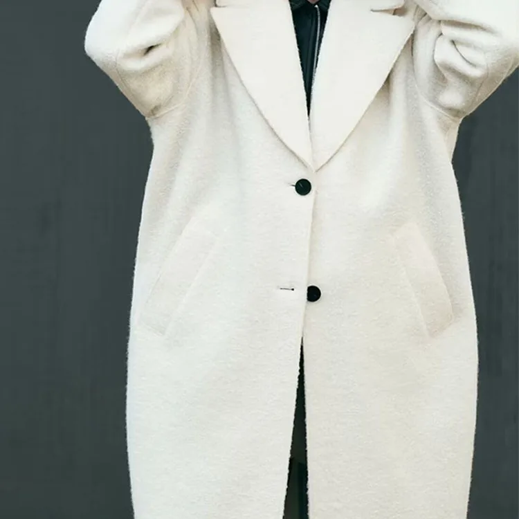 Cappotto da donna Faionable Sle Personali Match All Seasons Lunghezza lunga Altro materiale 00% Autunno Nuovo arrivo Z Brand