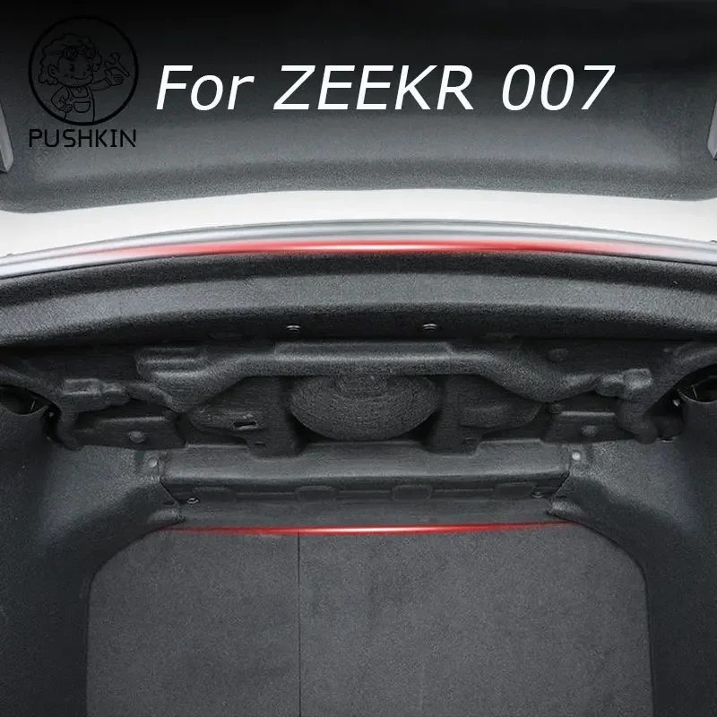 1set  For Geely zeekr 007 Auto Car Trunk Mat Sound Heat Insulation Cotton Soundproofing Cover Accessories