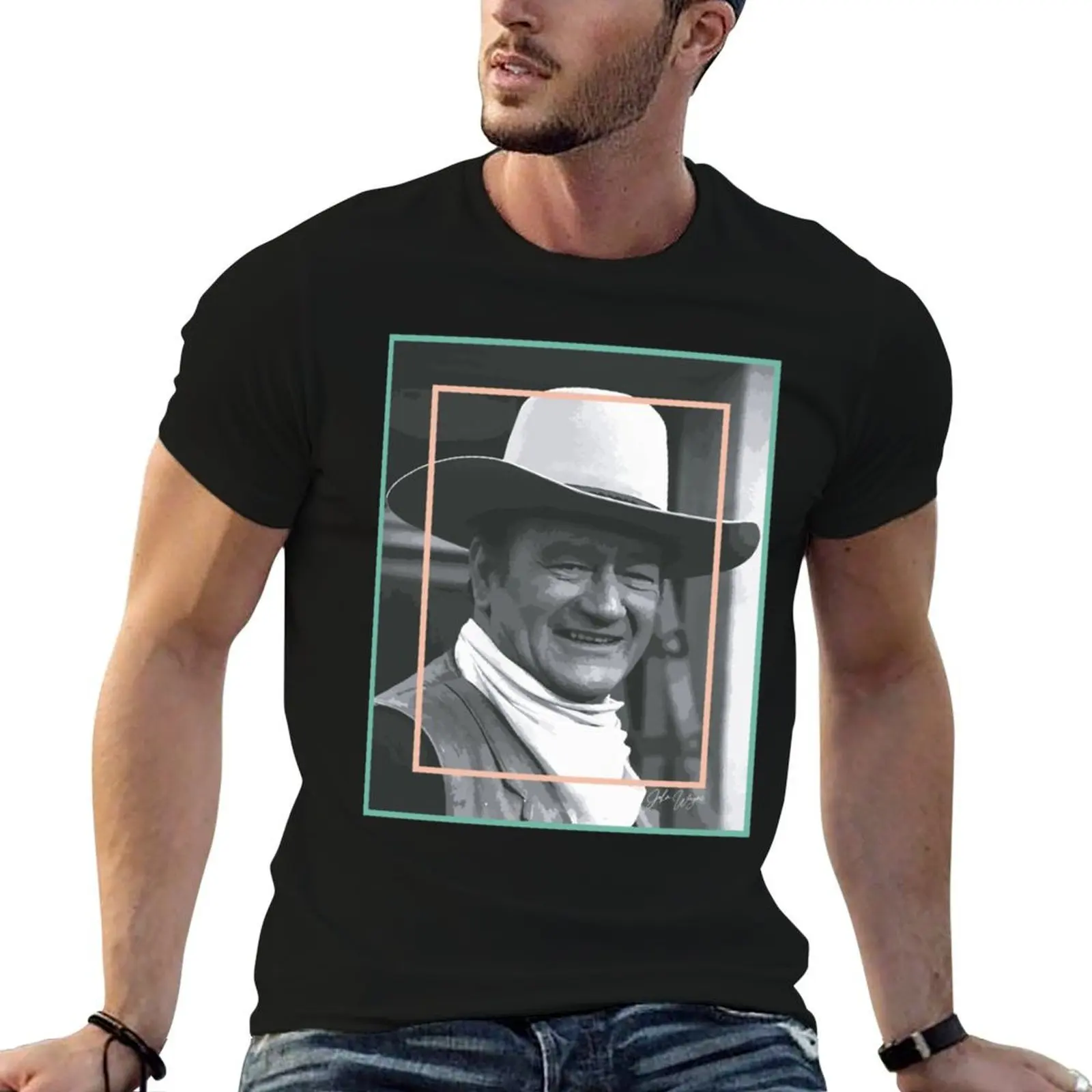 John-Wayne| Perfect Gift|John Wayne T-Shirt graphic t shirt vintage new gifts and t-shirts men clothings