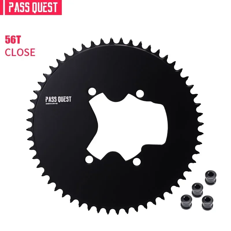 PASS QUEST 110 bcd kettingblad voor Shimano ULTEGRA r8000 dura ace R9100 105 r7000 Narrow Wide racefiets plaat enkele dishe 54 T