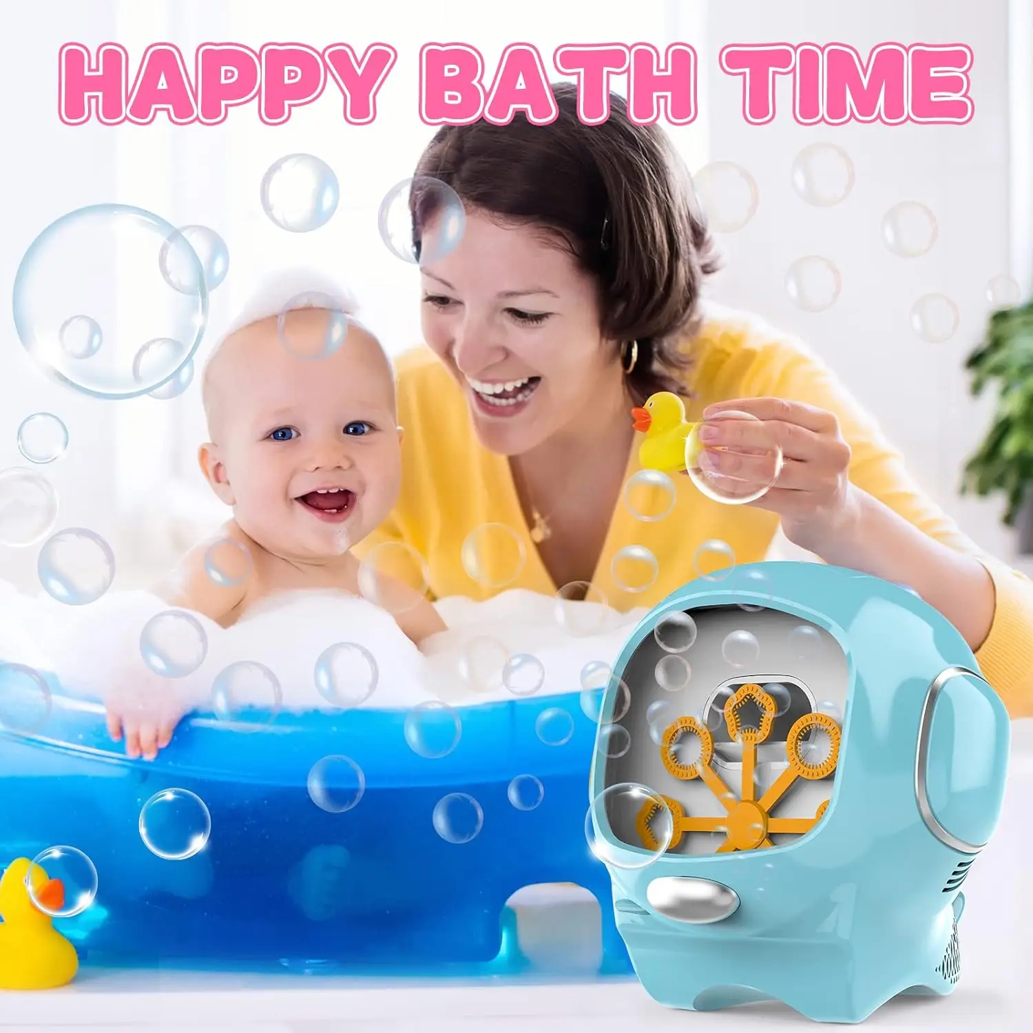 Automatische Bubble Machine Cartoon Magische Zeep Water Bubble Blower Handheld Kerstfeestjes Huwelijkscadeaus voor Kinderen Jongens Meisjes