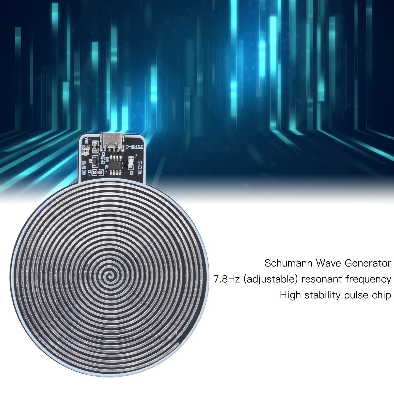 7.8Hz  Generator 7.8Hz  Resonance Generator Ultra Low Frequency Pulse Generator for Sound Quality Improvement