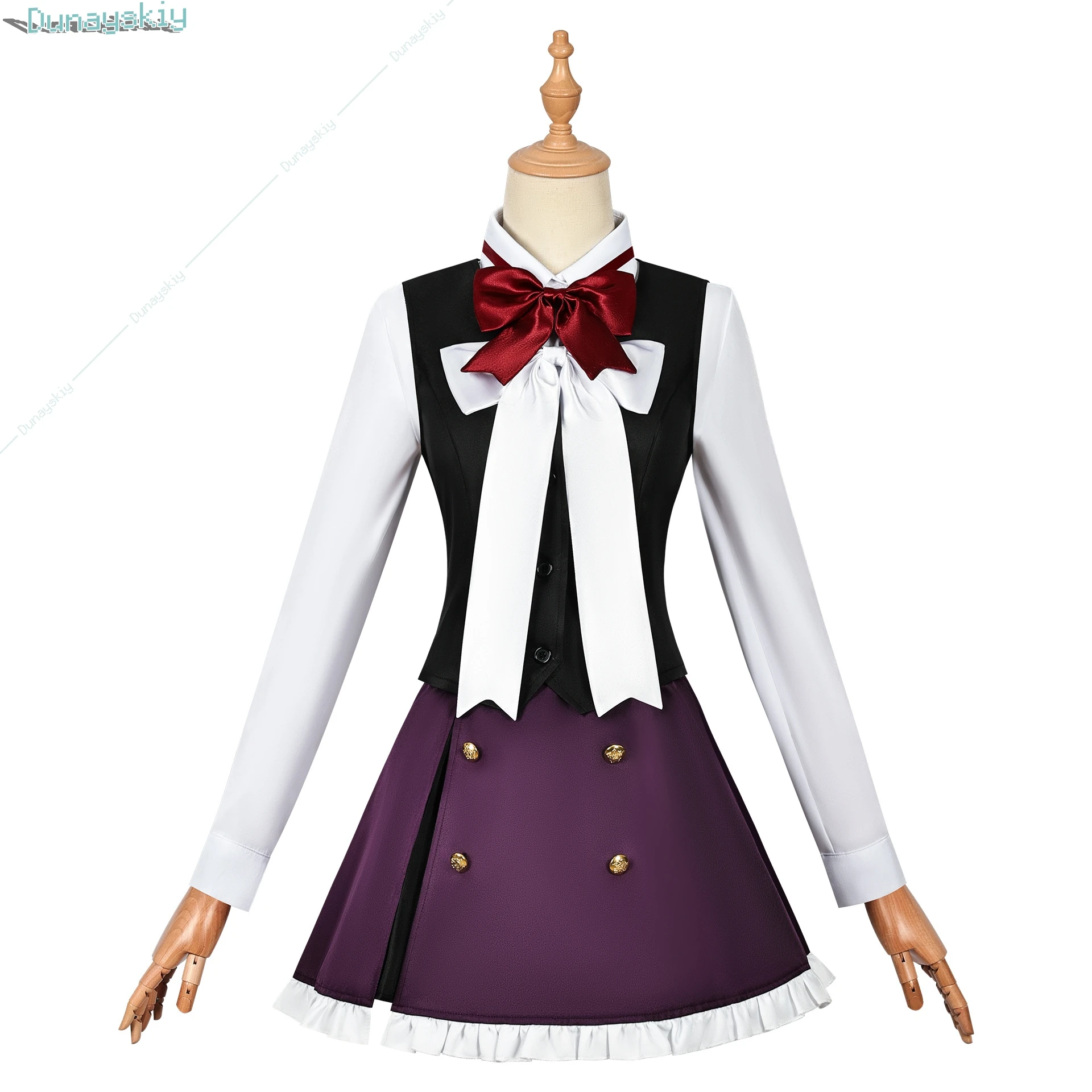 Jogo diabolik amantes komori yui cosplay traje adulto feminino casaco camisa saia terno jk uniforme escolar festa de halloween personalizado