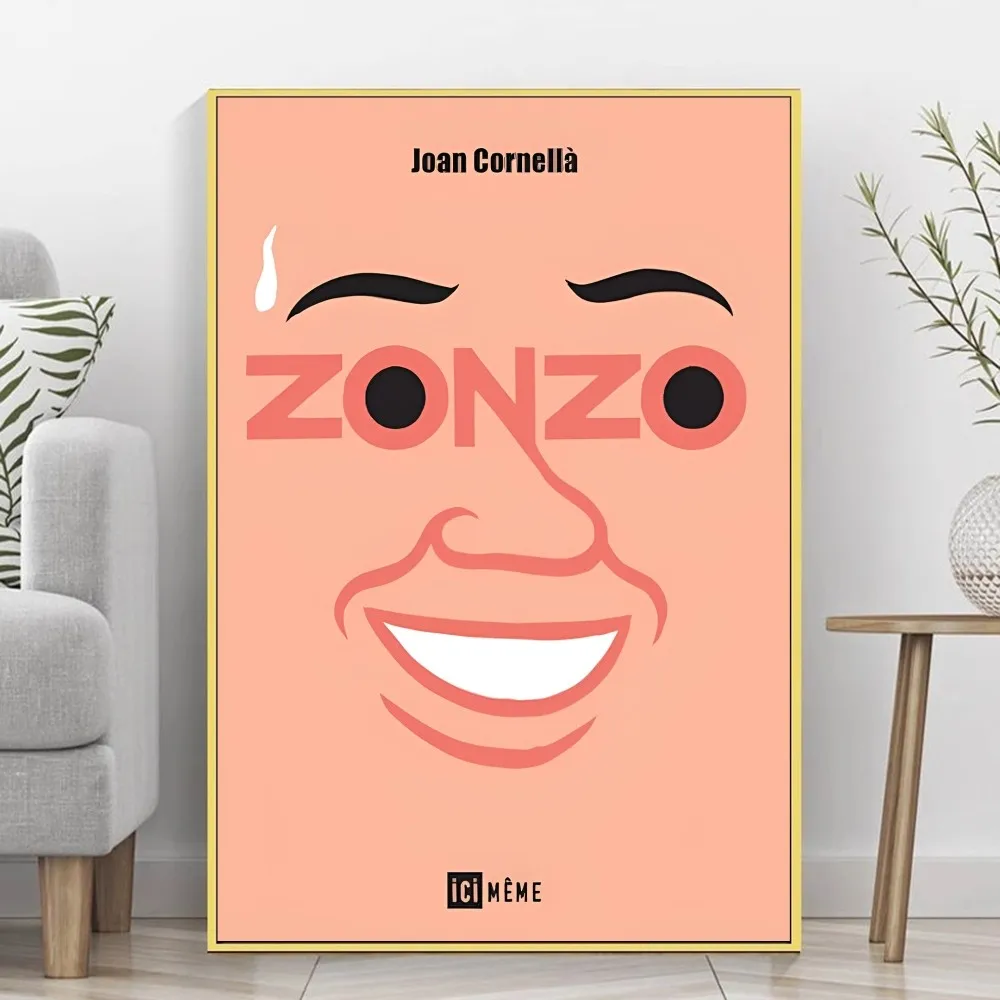 Joan Cornella Art Prints Self-adhesive Art Poster Waterproof Paper Sticker Coffee House Bar Posters Wall Stickers