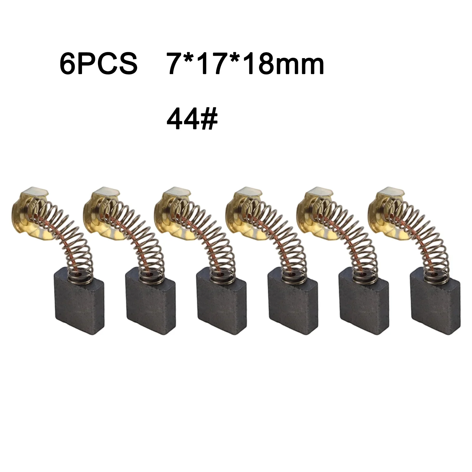 

Efficient Carbon Brush Electric Motors Tools Replacement Suitable for PH65A Z1G FF 15 180 (G180SE2) S1M FF 180A/FF 230A 6 Pieces