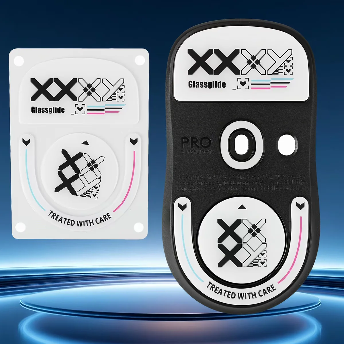 for Logitech GPW mouse glass skates 1st gen 2nd gen 3rd gen Snow Leopard Diamond Edition Eagle Eye Vermilion Bird G903 3s