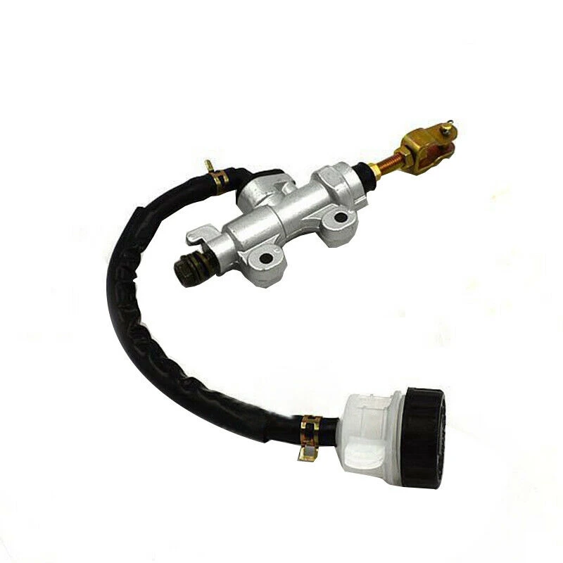 A82M-Universal 45Mm Motorcycle Rear Brake Master Cylinder With Fluid Reservoir For Pit Dirt Quad ATV Bike