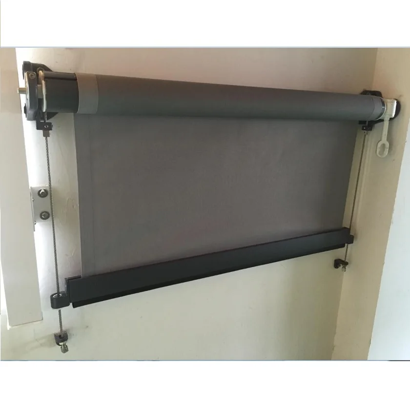 

Outdoor Balcony Using Sunshade Electric Vertical Blinds