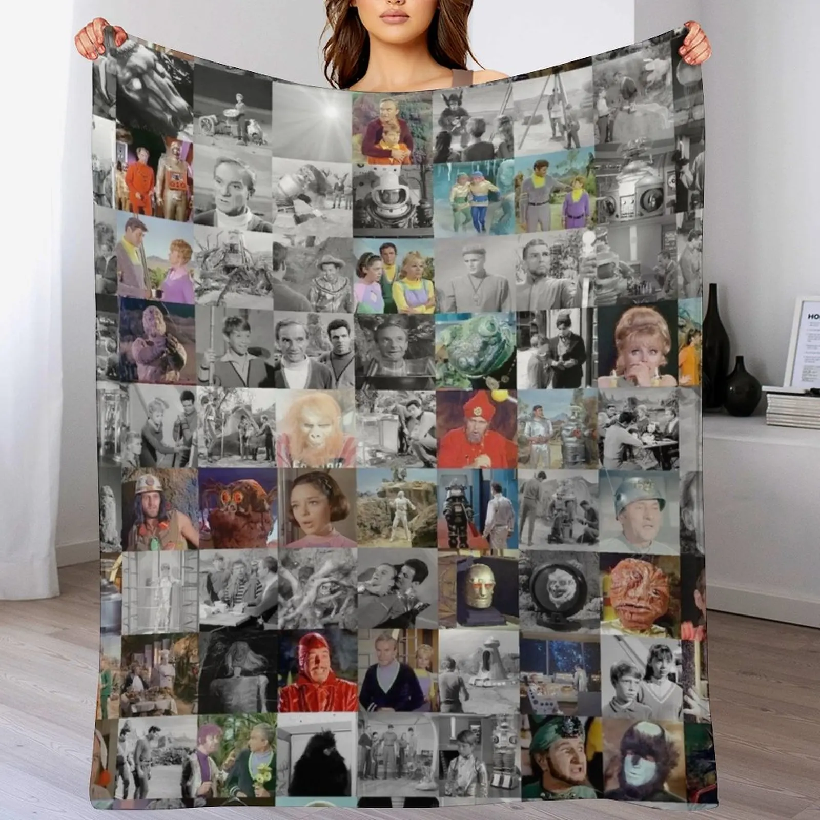 Lost In Space Throw Blanket Soft Plush Blanket as Housewarming Gift