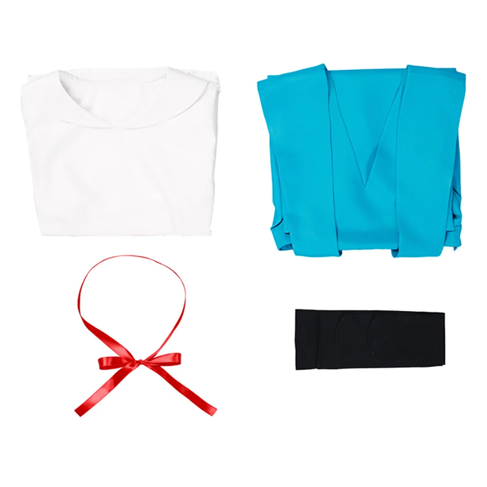 Disfraz de Cosplay Rei Ayanami Asuka Langley Soryu para niña y mujer, uniforme escolar, vestidos, peluca, pinzas para el pelo, ropa de Halloween Loli