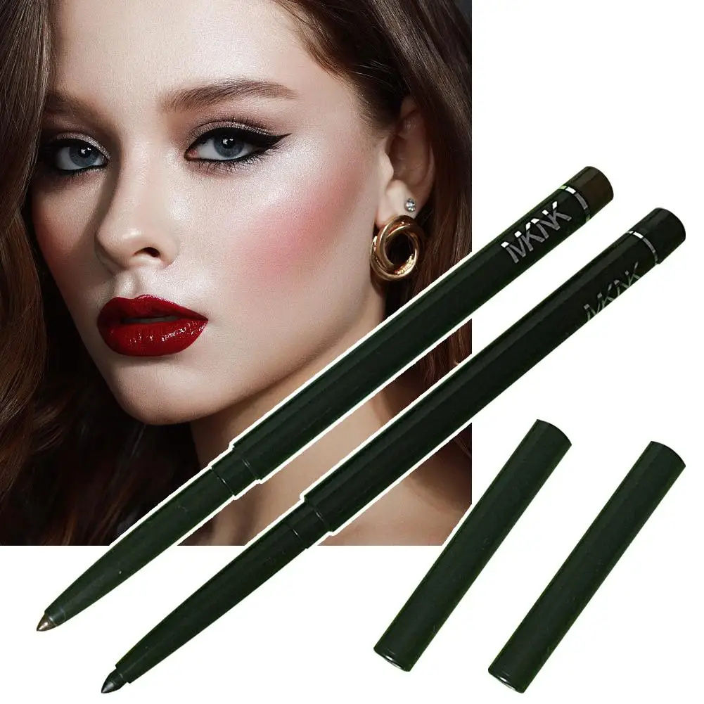 Smooth Matte Eyeliner Gel Pen Waterproof Lasting Black White Cat Eyes Pencil Brown Eyes Cosmetics Makeup Smoky Women Eyelin - Image 3