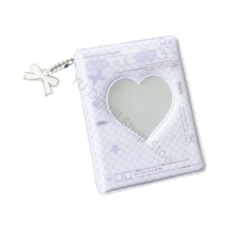 96BA 3-Zoll-Mini-Kartenalbum mit PVC-Abdeckung zum Präsentieren und Sortieren von Sammelkarten – Detail 5