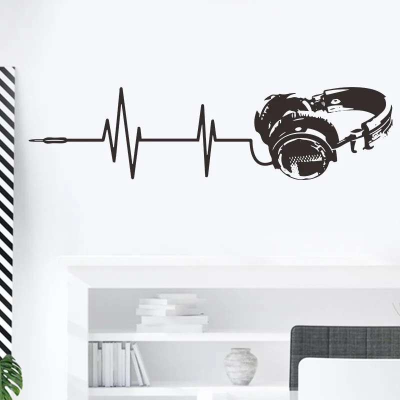 ملصقات حائط من الفينيل ثلاثية الأبعاد لسماعات الألعاب الصوتية للمنزل وغرفة نوم الأطفال وغرفة الألعاب ومنطقة الألعاب ومقهى الإنترنت والديكور الفني