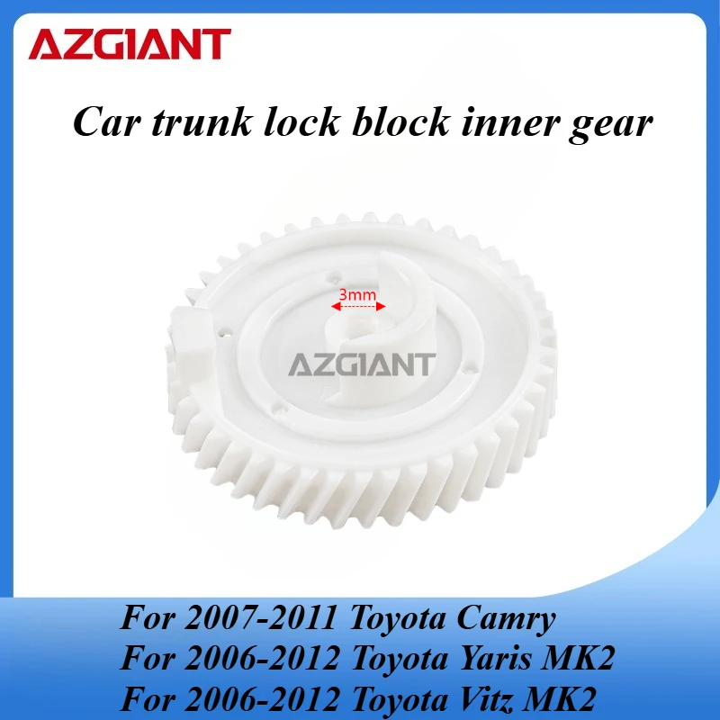 

AZGIANT Car Trunk lid lock actuator motor internal gear for 2007-2011 Toyota Camry/2014-2016 Mazda 3 Axela Sedan new parts OEM