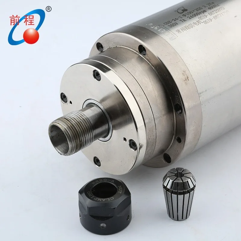 3.2kw 220v/380v ER20 3.2kw 24000rpm Water Cooling Cnc Spindle Motor for Wood or Advtisment Working