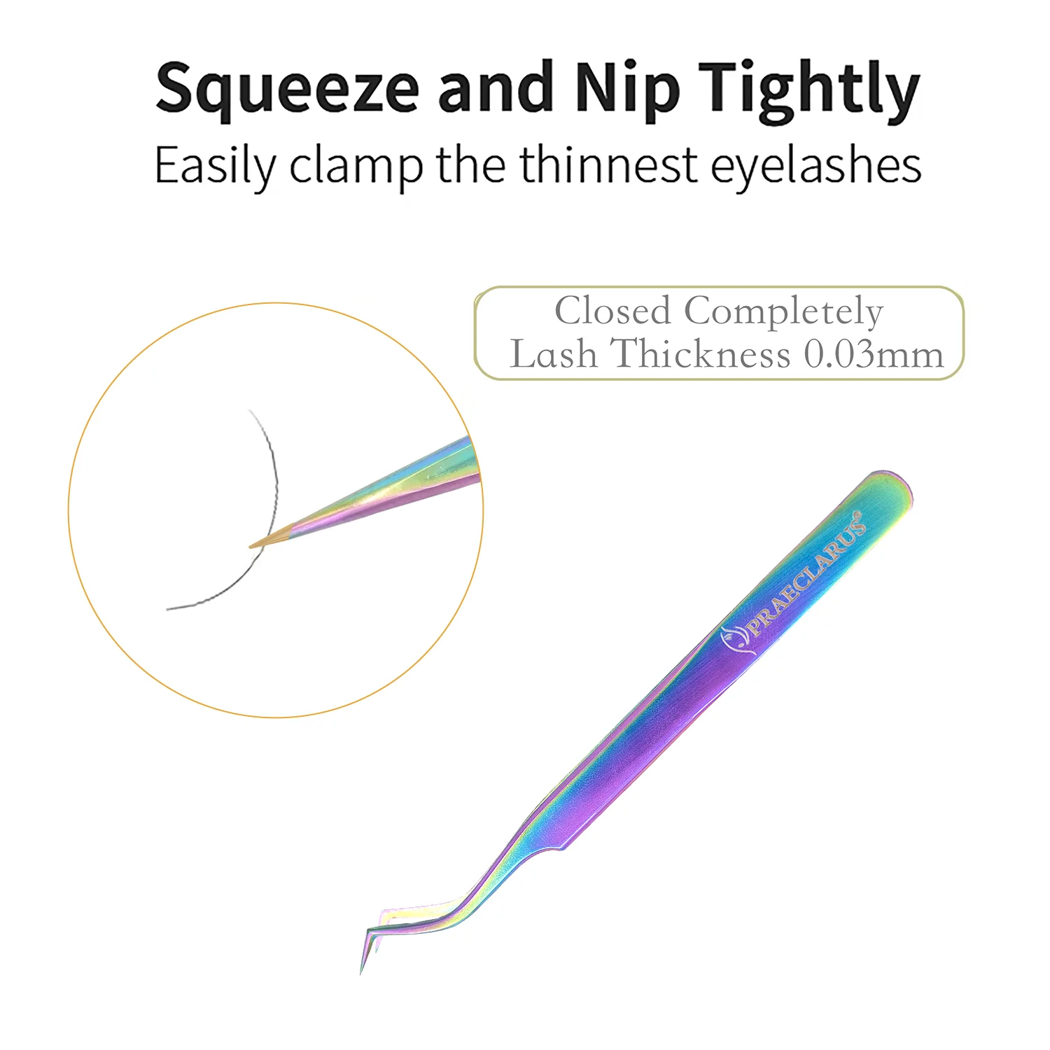 まつげエクステンション用ピンセットカラフルなピンセットステンレス鋼高精度ピンセットプロフェッショナルまつげエクステンションツール ﻿