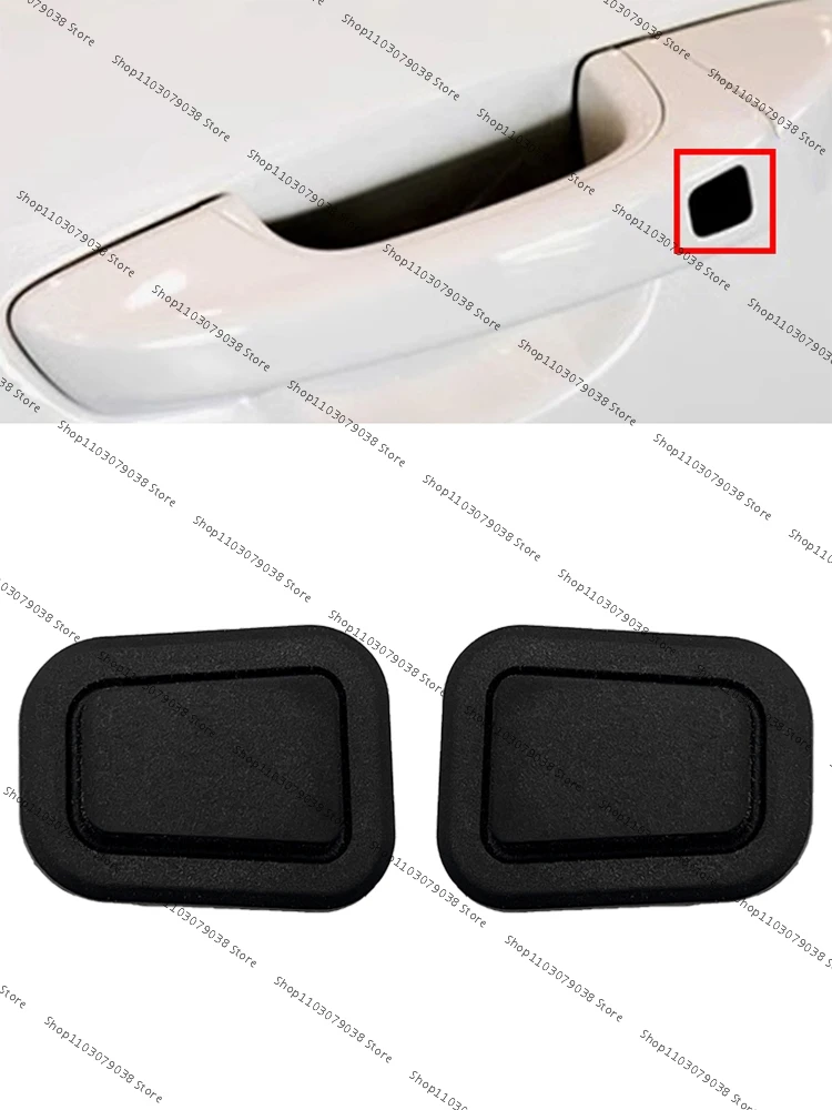 For Porsche Cayenne 2011 2012 2013 2014 2015 2016 2017 Exterior Door Handle Induction Sensor Rubber  Button Rubber Cover