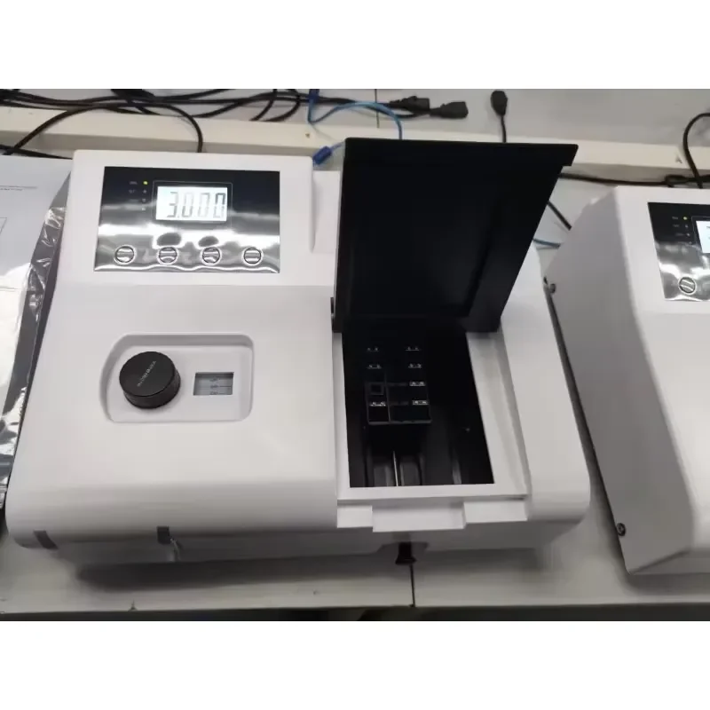Double‑Beam UV‑VIS Spectrophotometer 190‑1100nm 4nm 5nm Bandwidth with La Lamp for Chemistry Lab Test