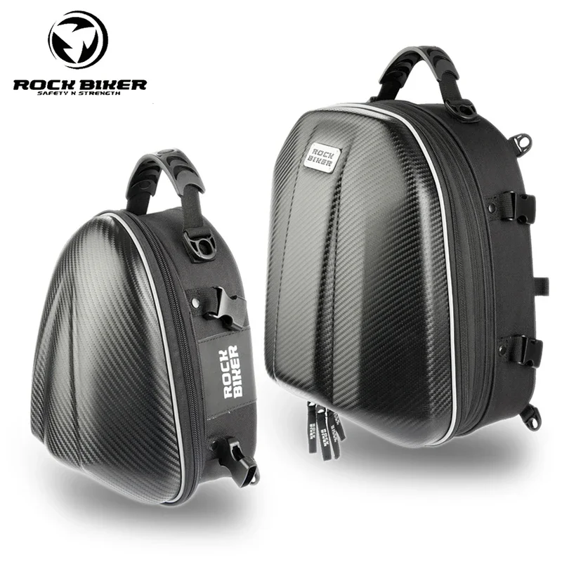 

Motorcycle Tail bag waterproof durable rear seat bag large capacity motorbike luggage helmet bags moto rider cycling backpack