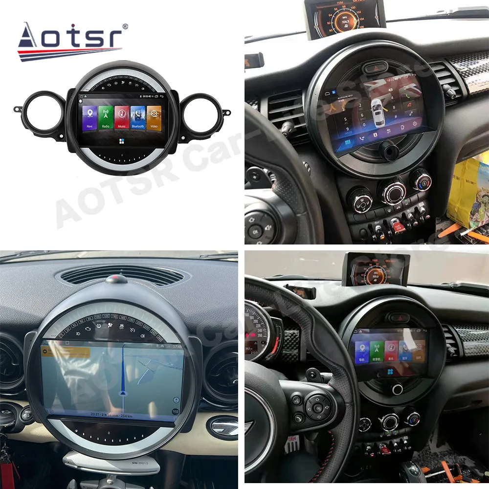 Automotive Multimedia Android Player For BMW Mini 2007 2008 2009 2012014 GPS Navigation Car Radio Coche With Bluetooth Head Unit