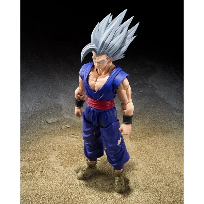 W magazynie oryginalna Bandai S.H.Figuarts Dragon Ball bestia Son Gohan Ultimate Gohan superbohater Anime Model postaci zabawki prezenty