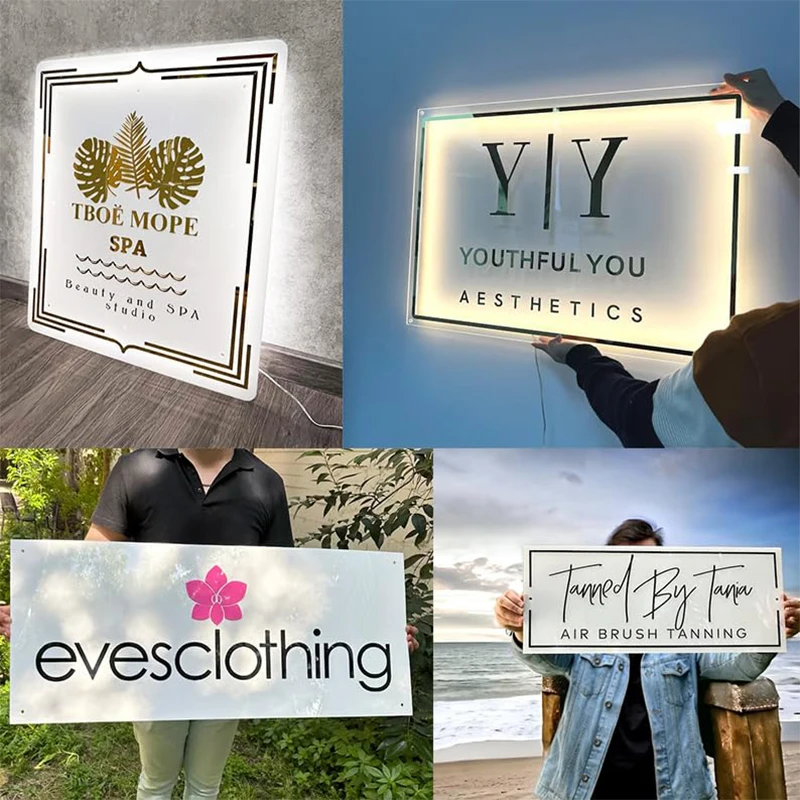 Custom Neon Sign Personalized Acrylic  LED Light Night Lamp for Family Birthday Sign Bar Decor Wall LED Wedding Decoration Gifts