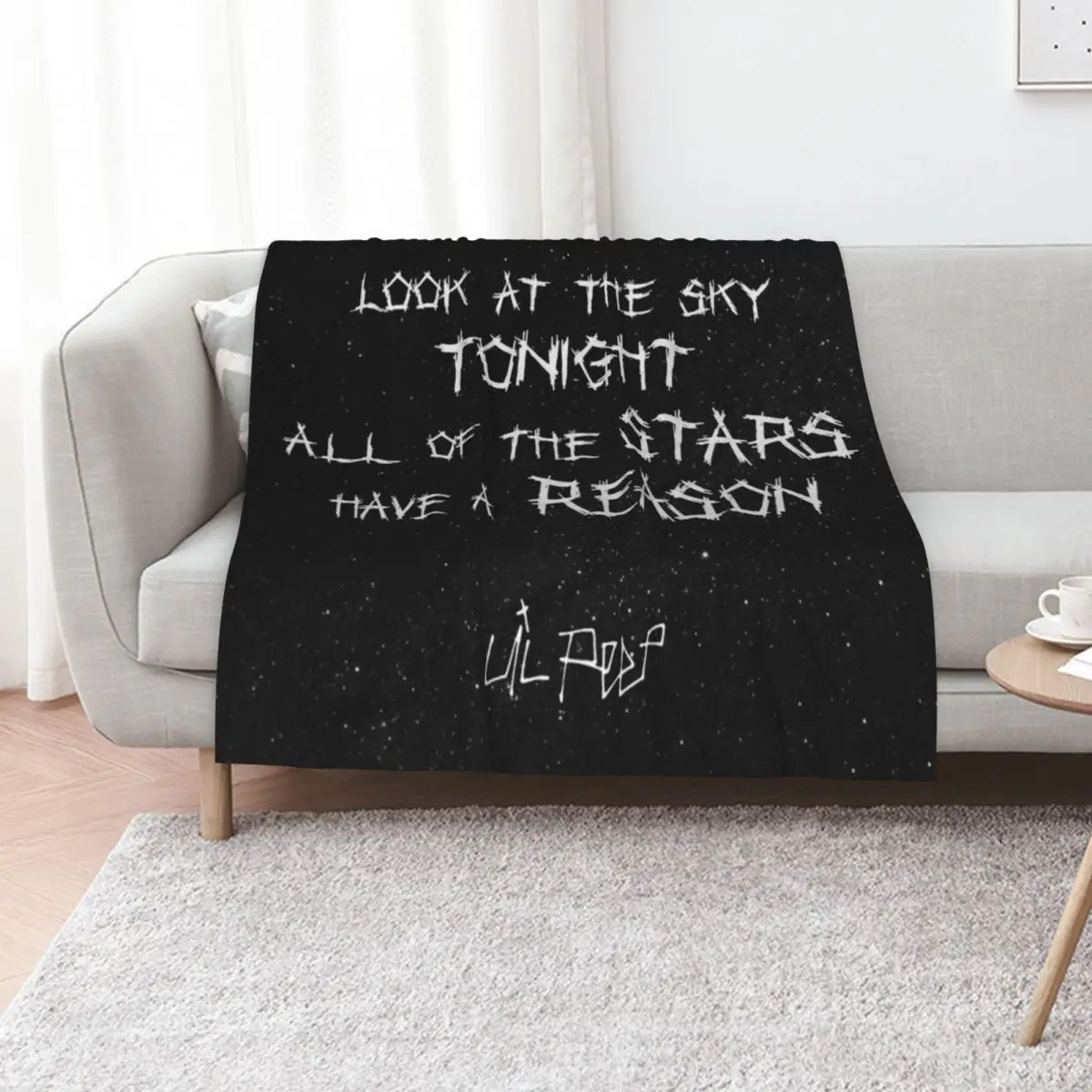 Star Shopping Lyrics Throw Blanket Blankets For Baby Flannel Blankets For Bed Decoratives funny gift Loose Blankets