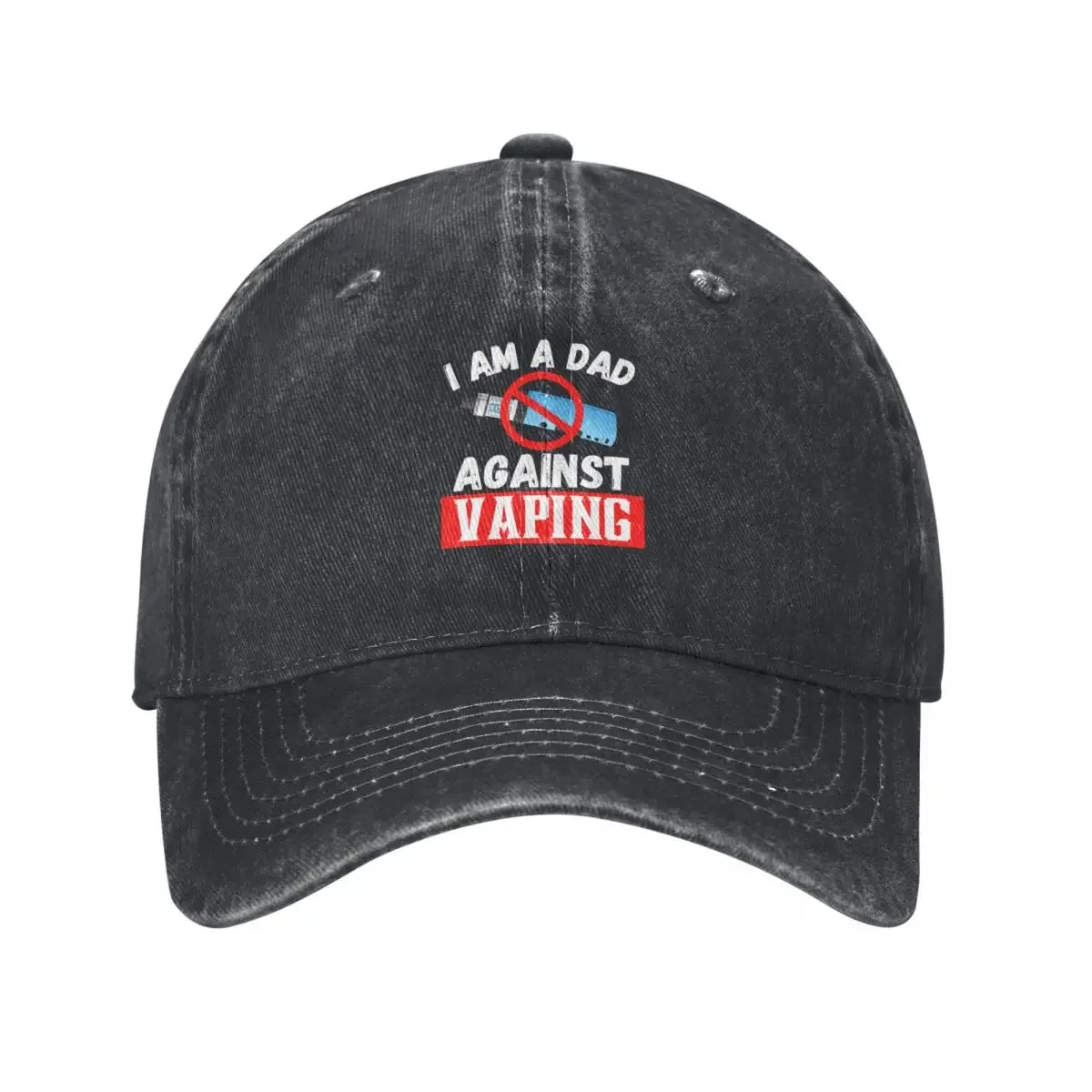 I'm a dad Against Vaping Baseball Cap Sports Cap Cosplay Gentleman Hat Women Hats Men's