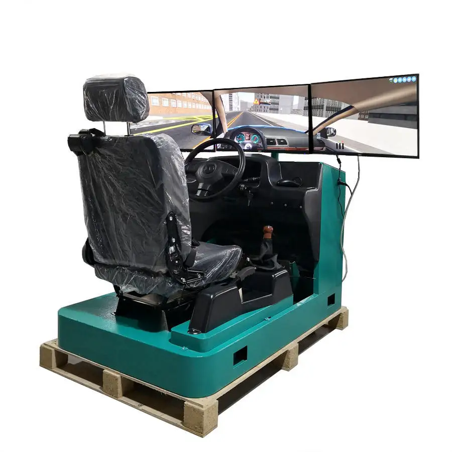 3 DOF car driving simulator driving training simulator