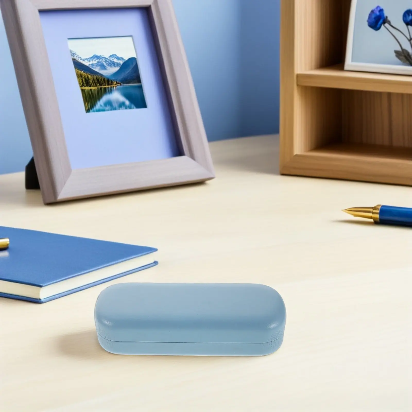 

Набор из 4 футляров для очков: однотонные, жесткие, портативные органайзеры для очков, дорожные коробки для хранения солнцезащитных очков, держатели для очков