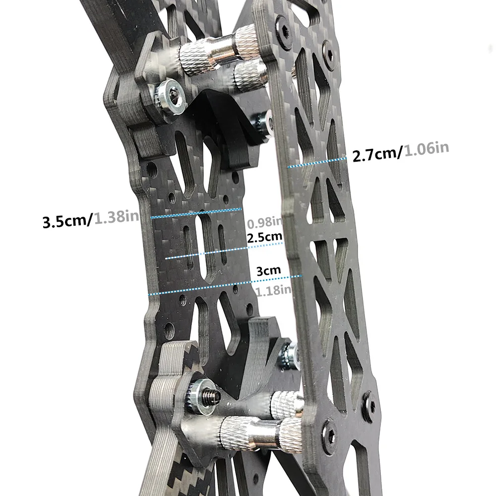 7 inch 295mm Carbon Fiber Board Frame Case Body Kits Accessories for DJI Mark 4 Racing RC FPV Drone Quadcopter